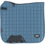 LeMieux Saddlepad Loire Classic Satin Square Dressage Ice Blue