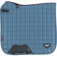 LeMieux Saddlepad Loire Classic Satin Square Dressage Ice Blue