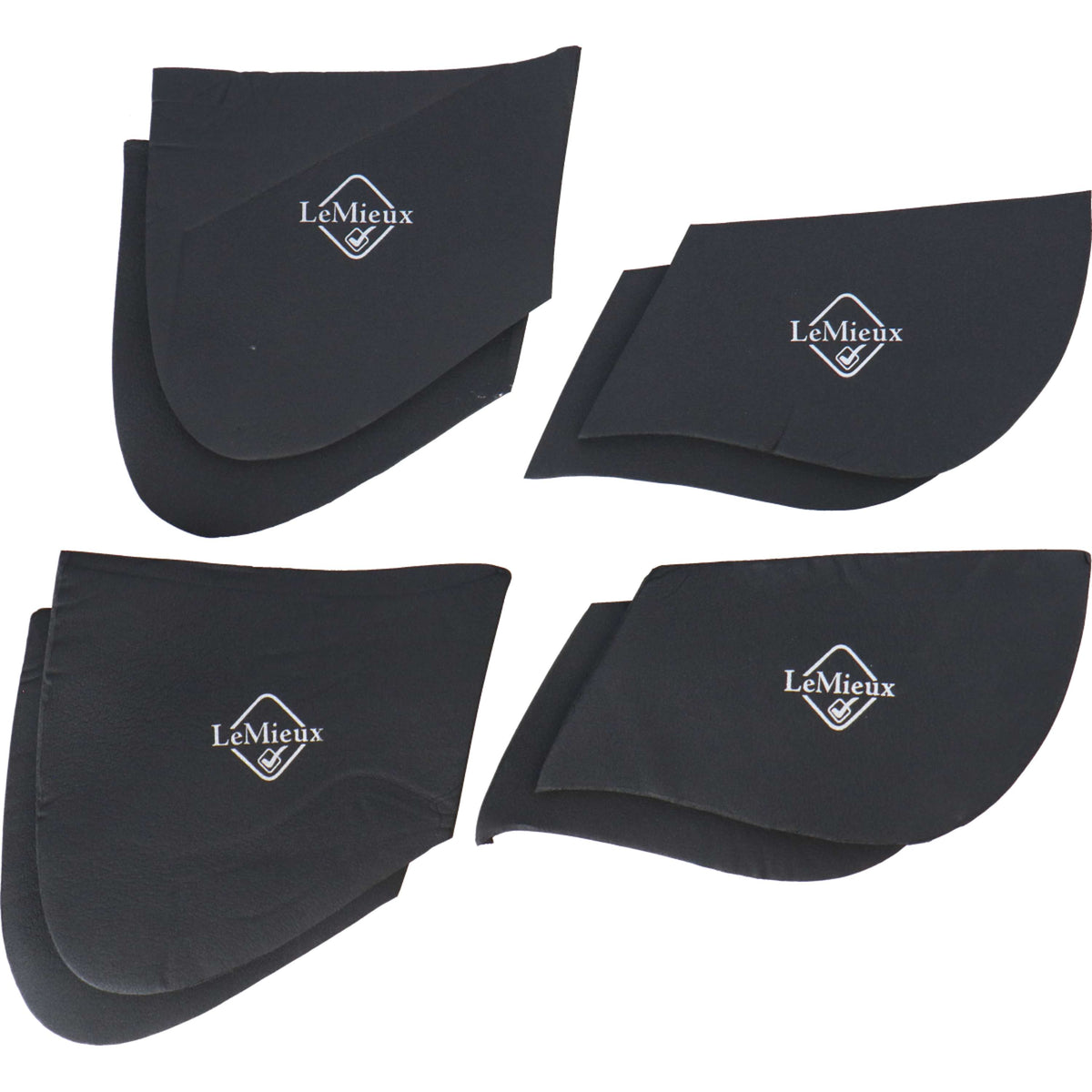 LeMieux Half Pad Pro-Sorb Plain Black