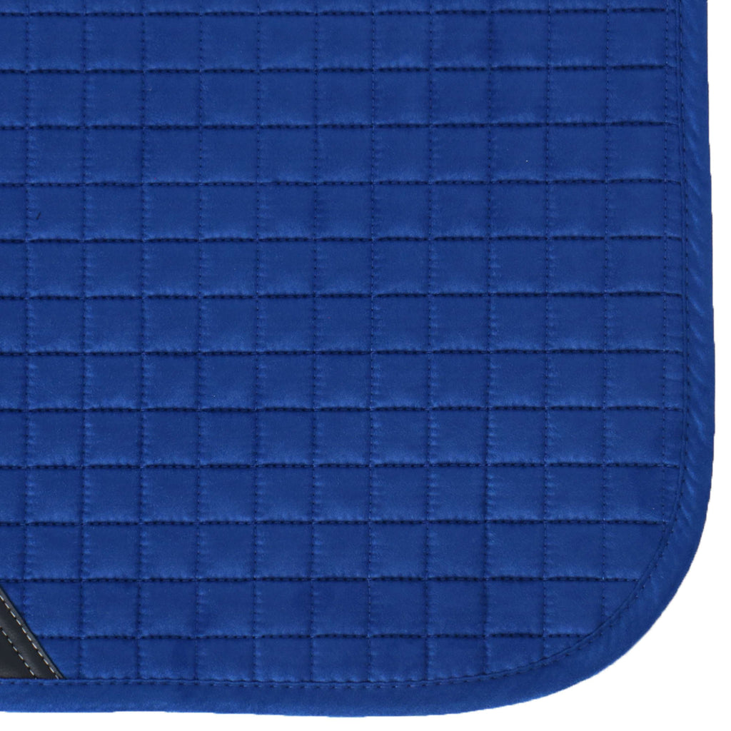 LeMieux Saddlepad Luxury Square Dressage Benetton Blue