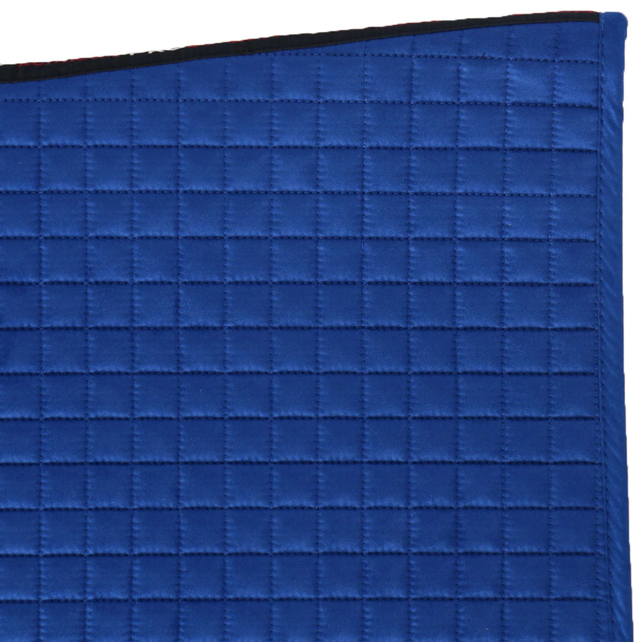 LeMieux Saddlepad Luxury Square Dressage Benetton Blue