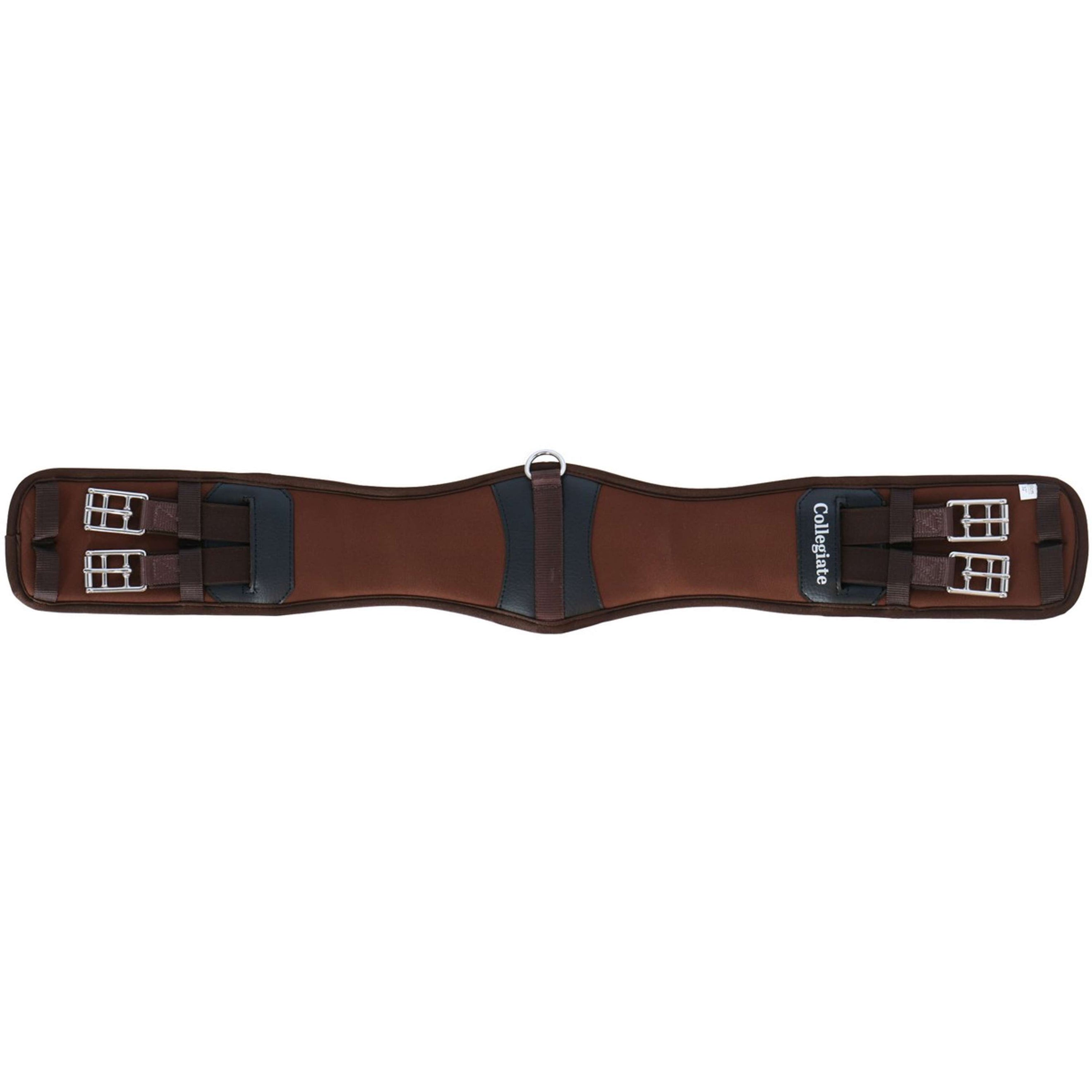 Collegiate Dressage Girth Memory Foam Brown