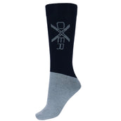 Oxer Socks Slim Foot 3-pack Darkblue