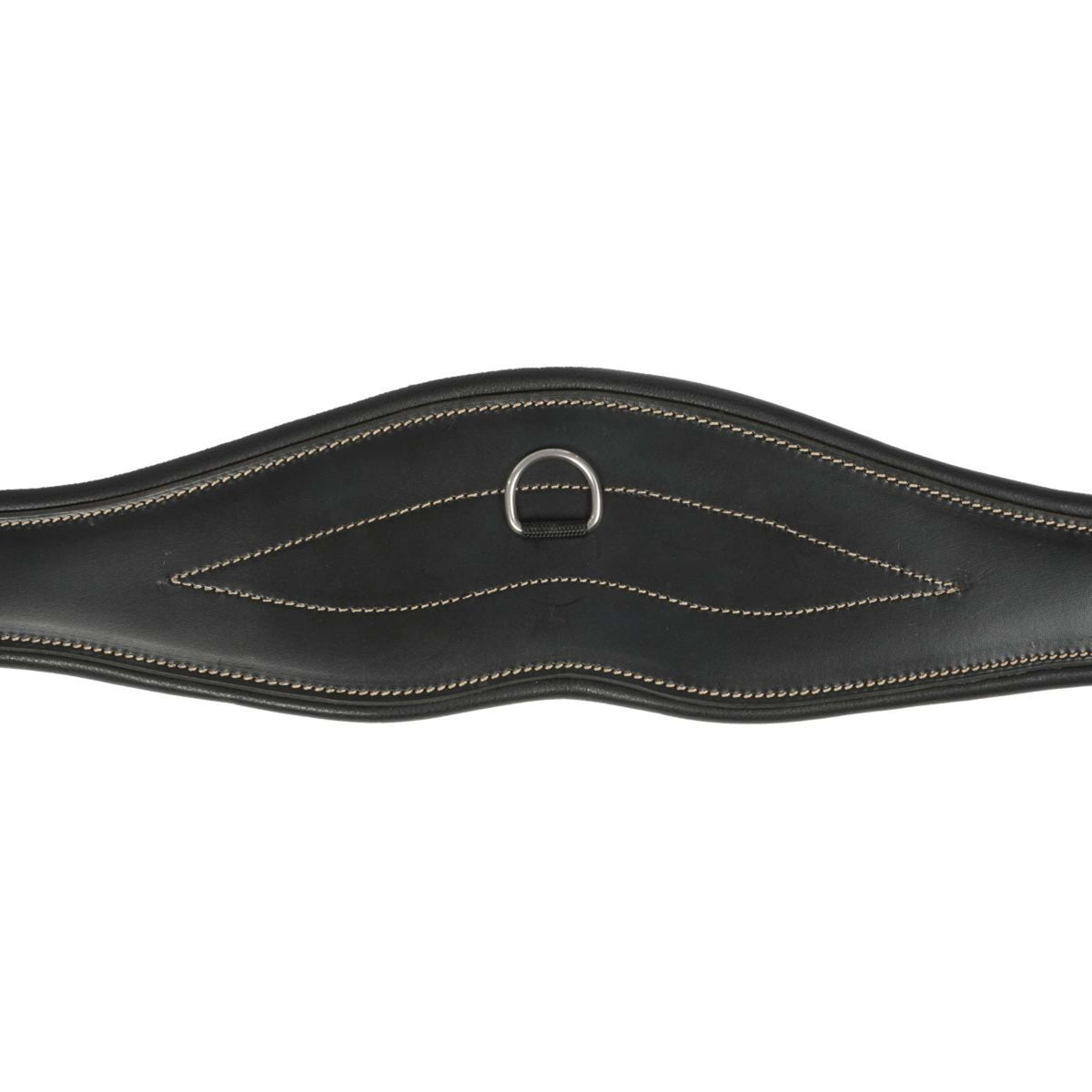 LJ-Leathers Girth Leather Anatomical Black