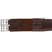 LJ-Leathers Girth Leather Belly Flap Light brown