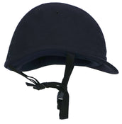 Charles Owen Cap YR8 Sparkly Centre Round Navy