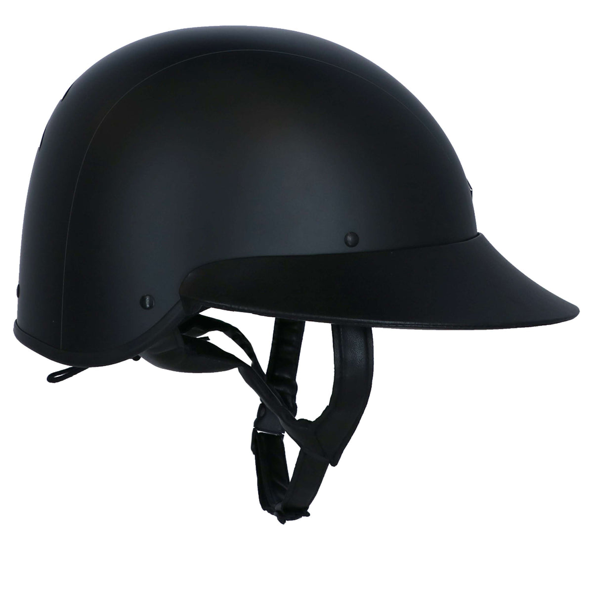 Charles Owen Cap MyPS Wide Peak Black