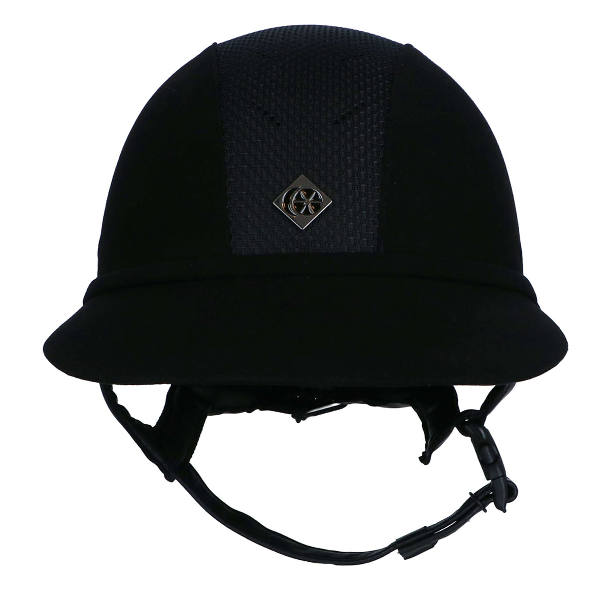 Charles Owen Cap SP8 Plus Black