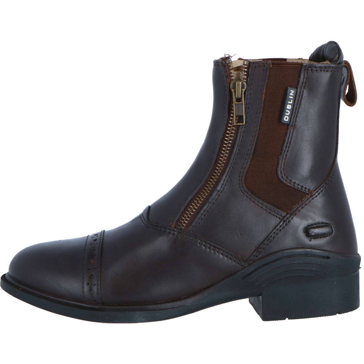 Dublin Boots Evolution Double Zip Front Brown