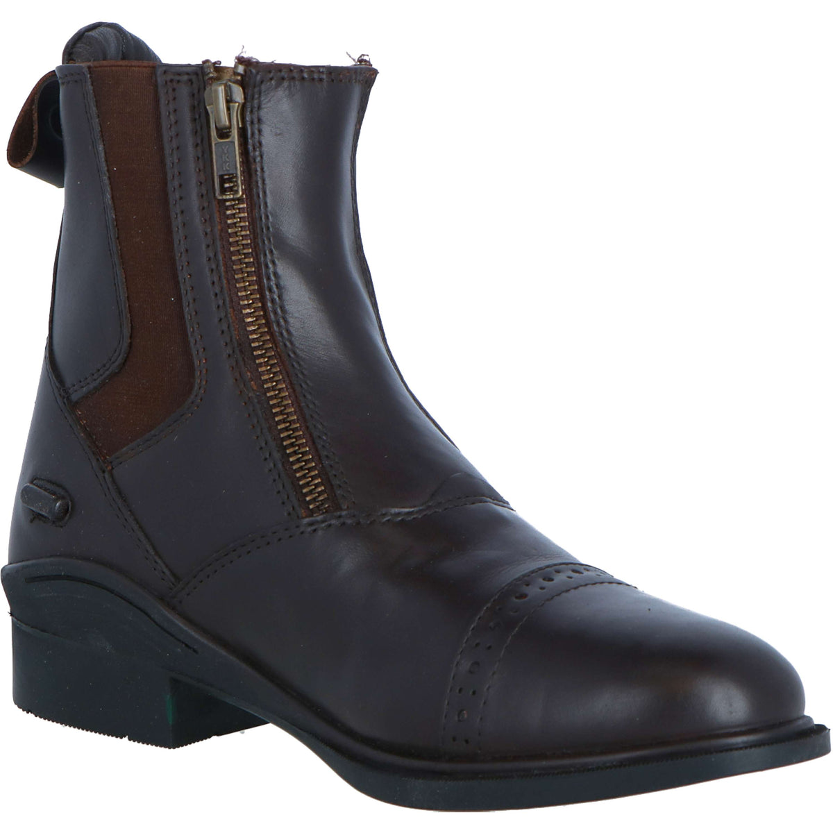 Dublin Boots Evolution Double Zip Front Brown