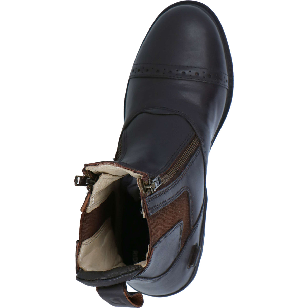 Dublin Boots Evolution Double Zip Front Brown