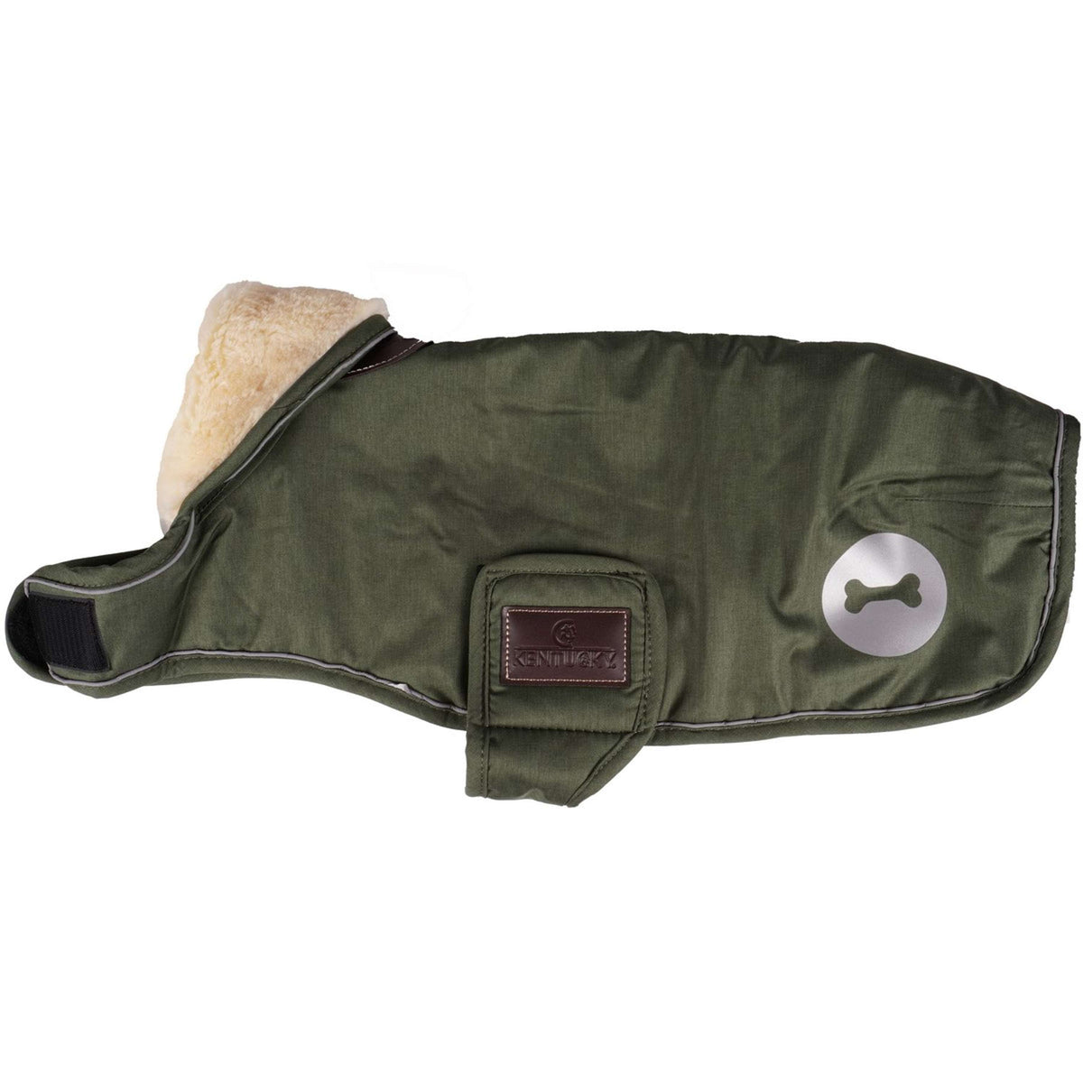 Kentucky Dog Coat Waterproof Olive Green