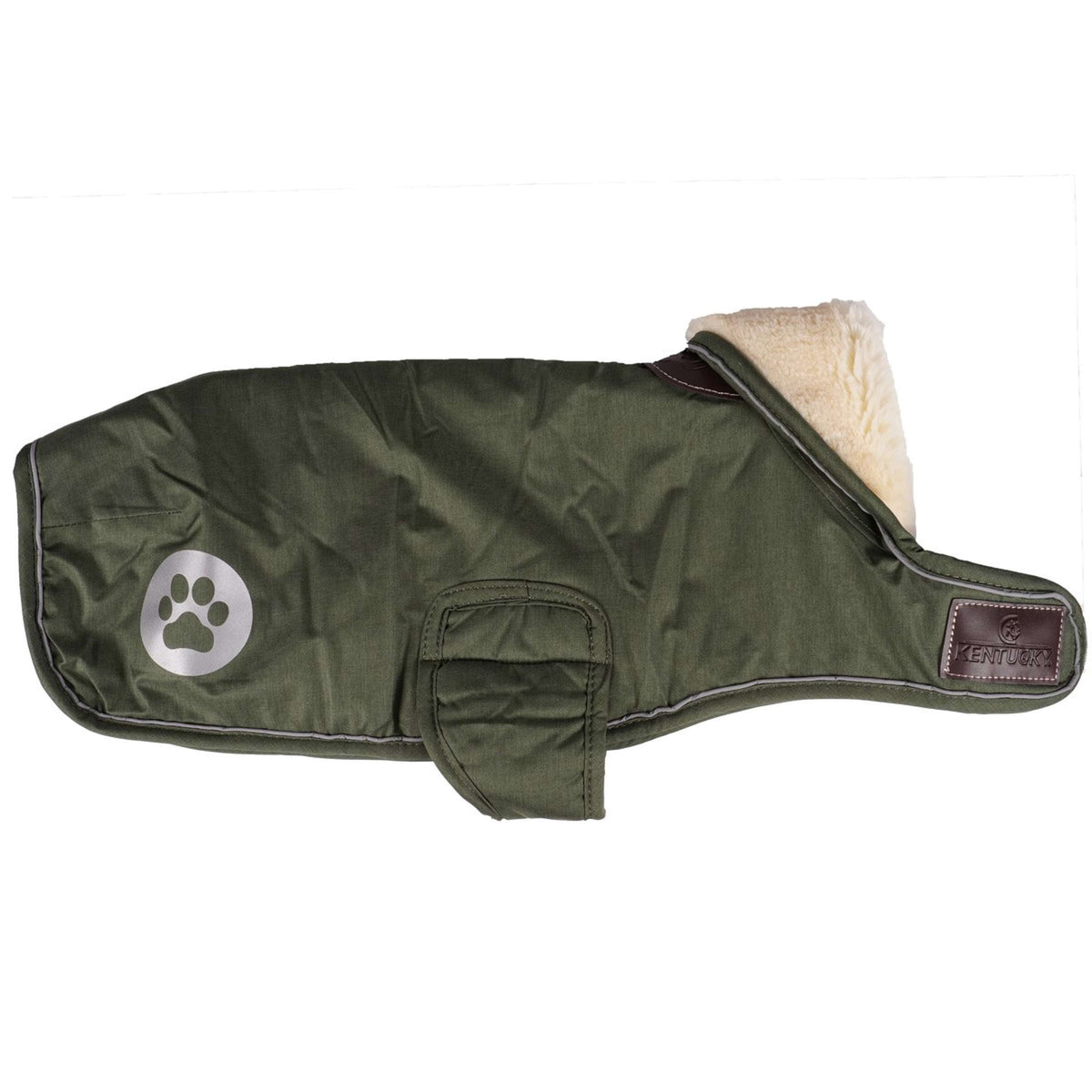 Kentucky Dog Coat Waterproof Olive Green