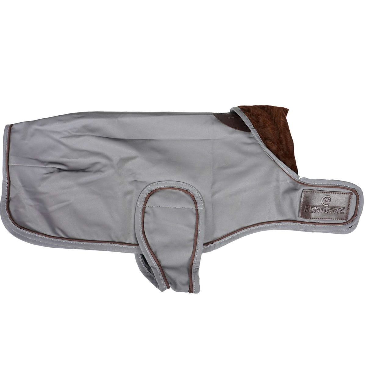 Kentucky Dog Coat Reflective & Water Repellent Silver