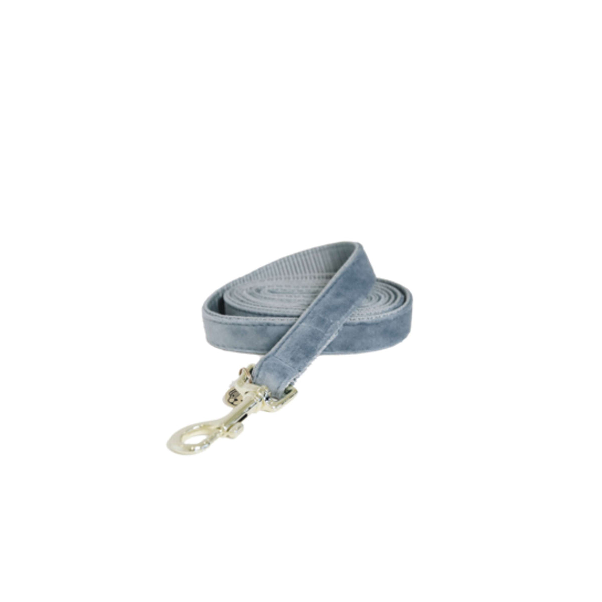 Kentucky Dog Leash Velvet Lightblue