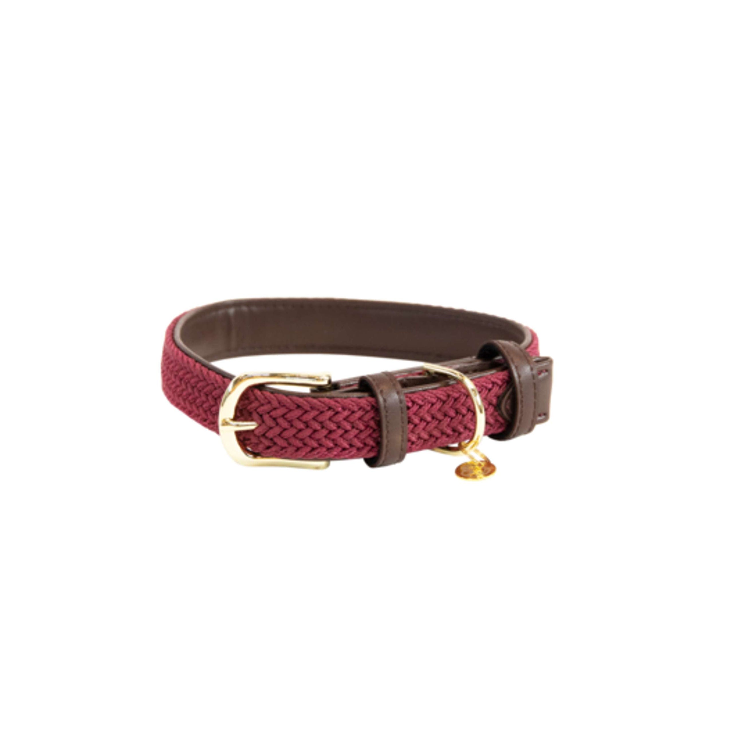 Kentucky Collar Plaited Nylon Bordeaux Kentucky Collar Plaited Nylon Bordeaux