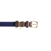 Kentucky Collar Plaited Nylon Navy