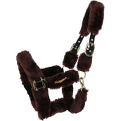 Kentucky Head Collar Sheepskin Brown