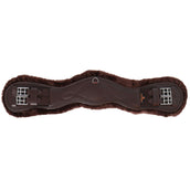 Kentucky Dressage Girth Sheepskin Anatomic Short Brown