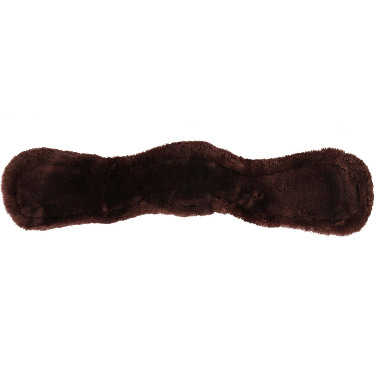 Kentucky Dressage Girth Sheepskin Anatomic Short Brown