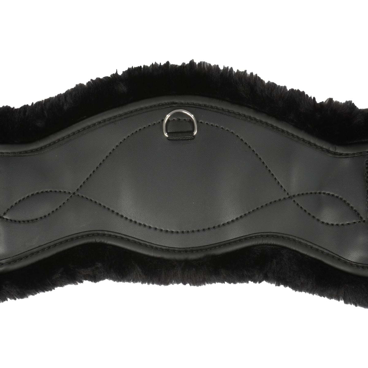 Kentucky Dressage Girth Sheepskin Anatomic Short Black