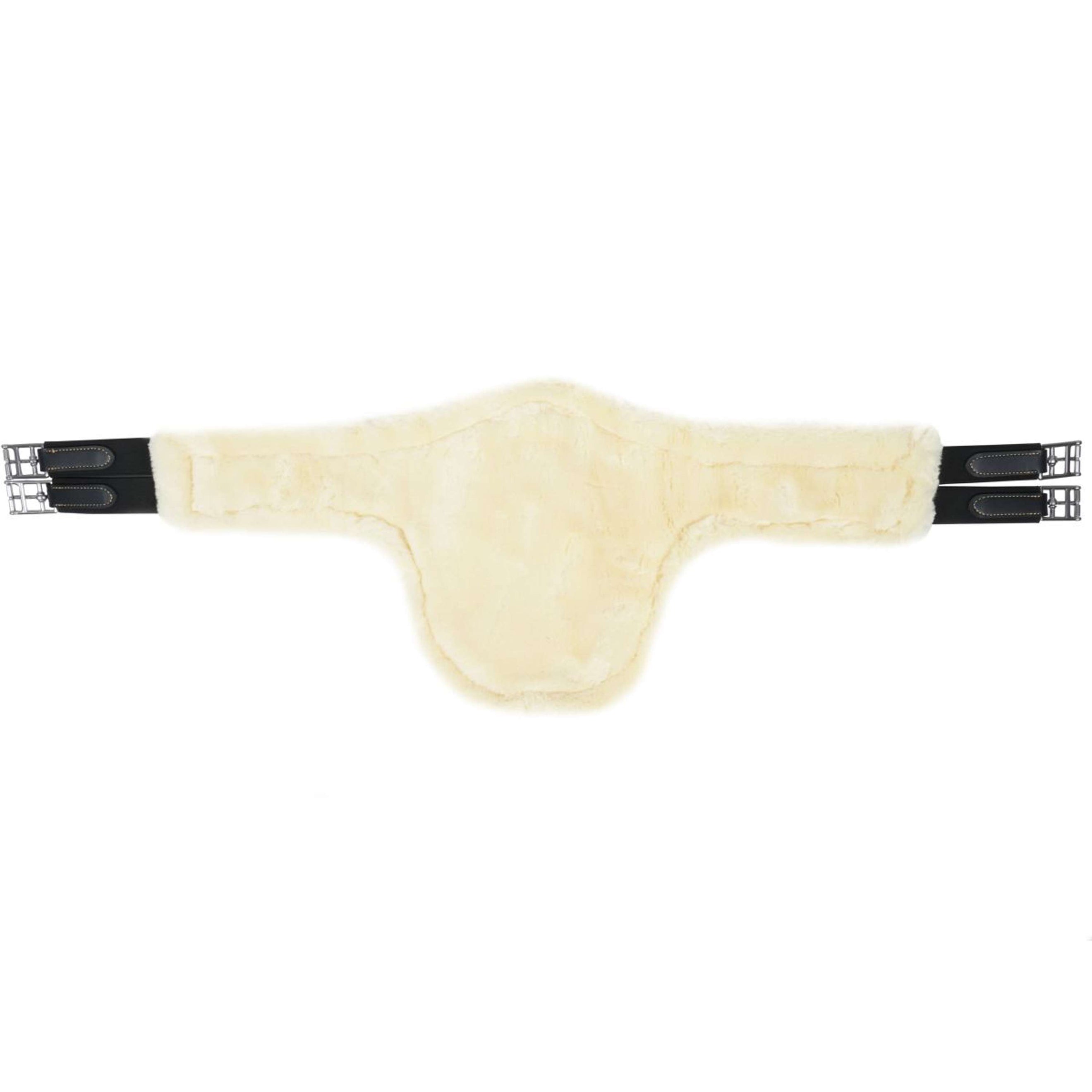 Kentucky Jumping Girdle Sheepskin Stud Black