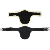 Kentucky Jumping Girdle Sheepskin Stud Black