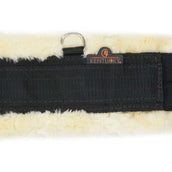 Kentucky General Purpose Girth Sheepskin Black/Natural