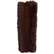 Kentucky Nose Band Cover Sheepskin Brown