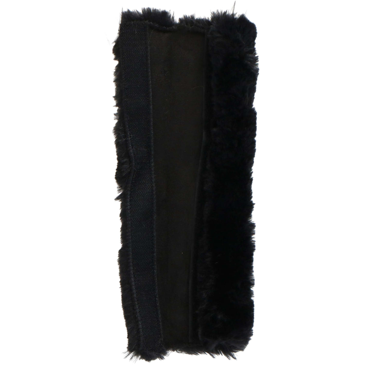 Kentucky Nose Band Cover Sheepskin Black