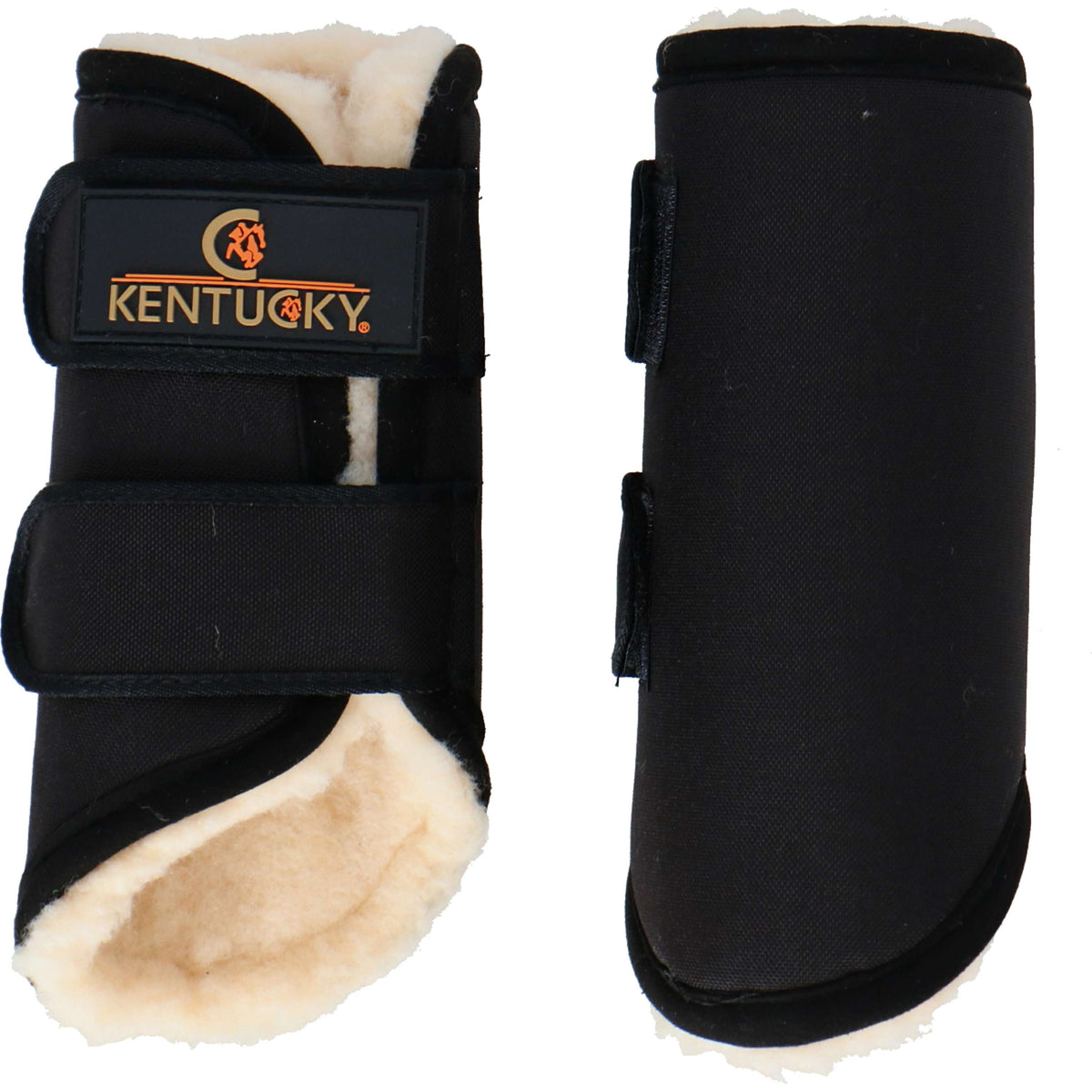 Kentucky Horsewear Turnout Boots Solimbra Front Legs Black