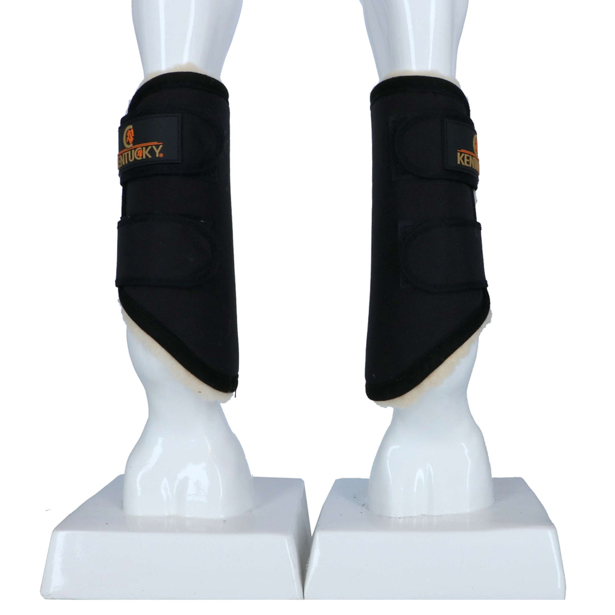 Kentucky Horsewear Turnout Boots Solimbra Front Legs Black