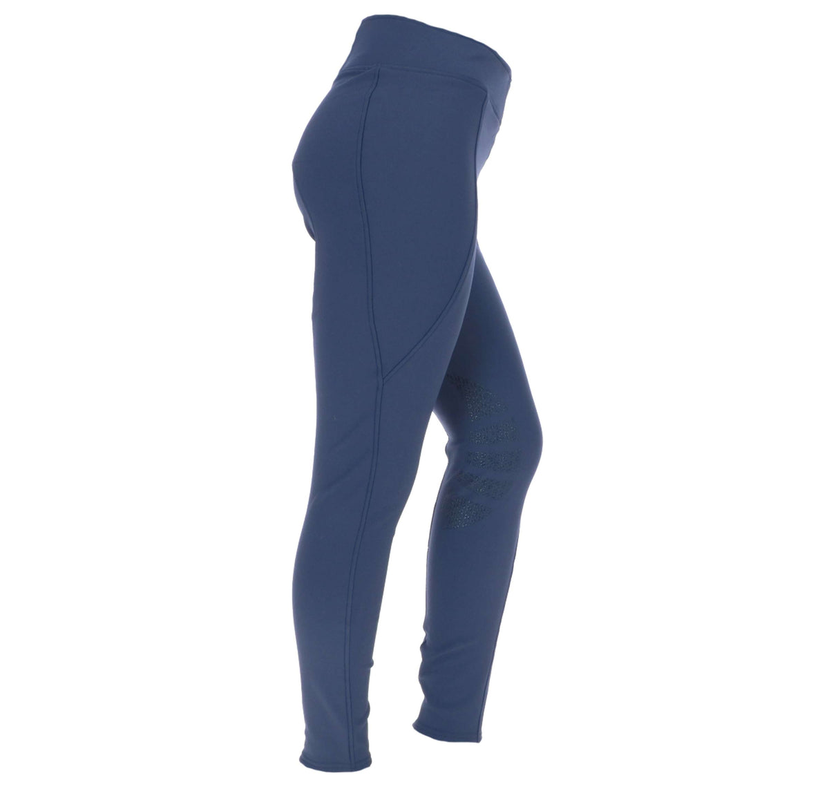 EQUITHÈME Riding Legging Dolomyt Softshell Marine Blue