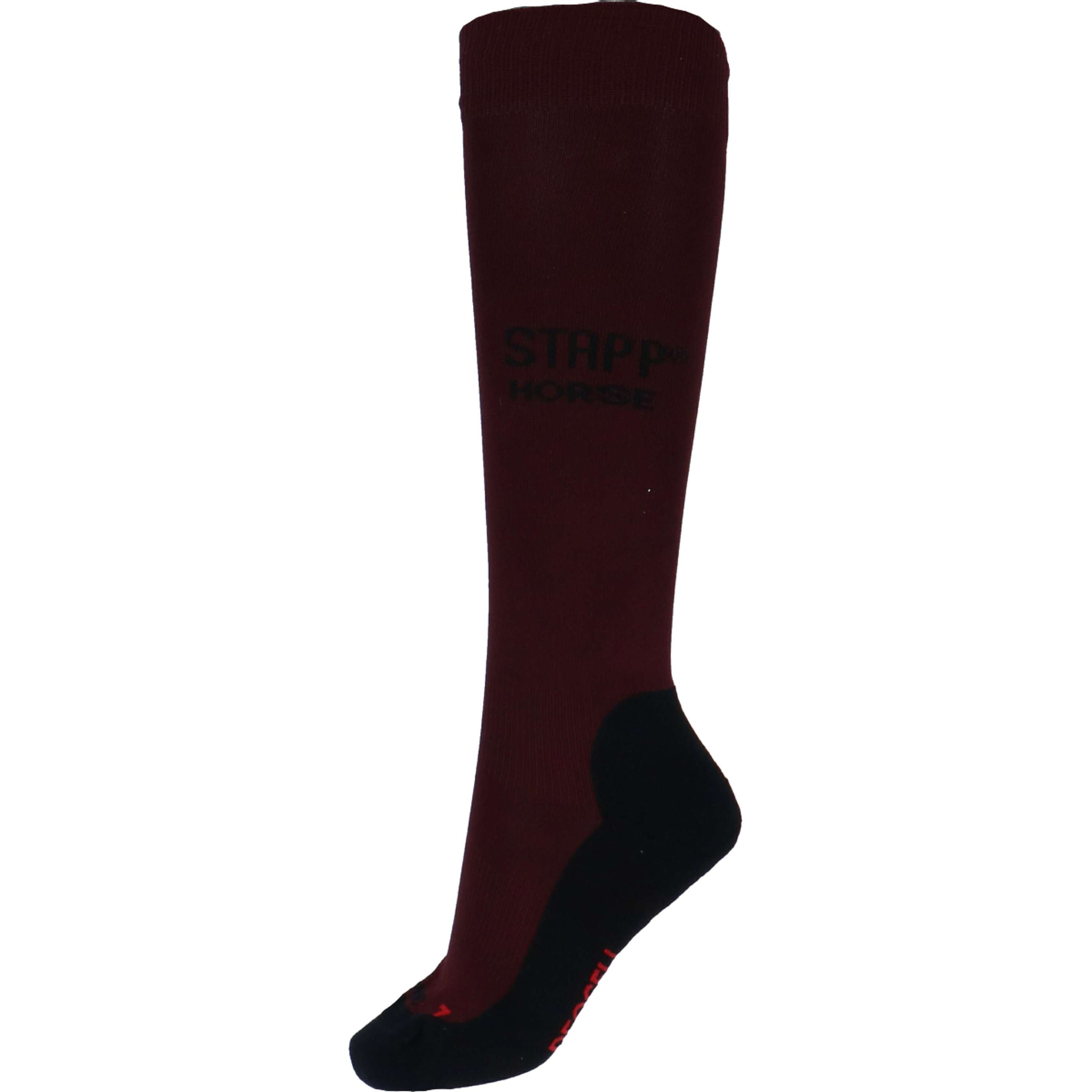 Stapp Horse Riding Socks Uni Deocell Bordeaux