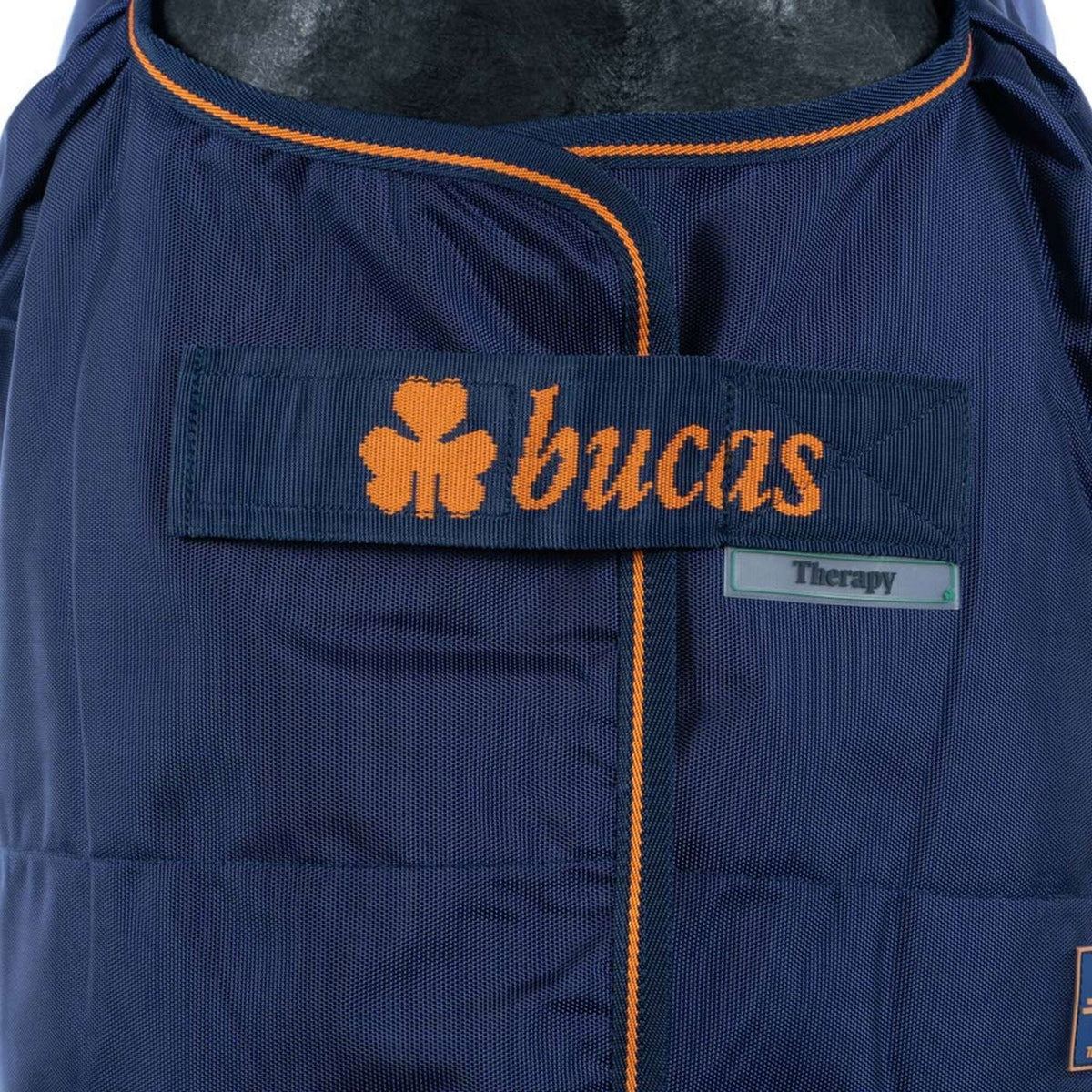 Bucas Therapy Turnout Light Big Neck Navy/Orange