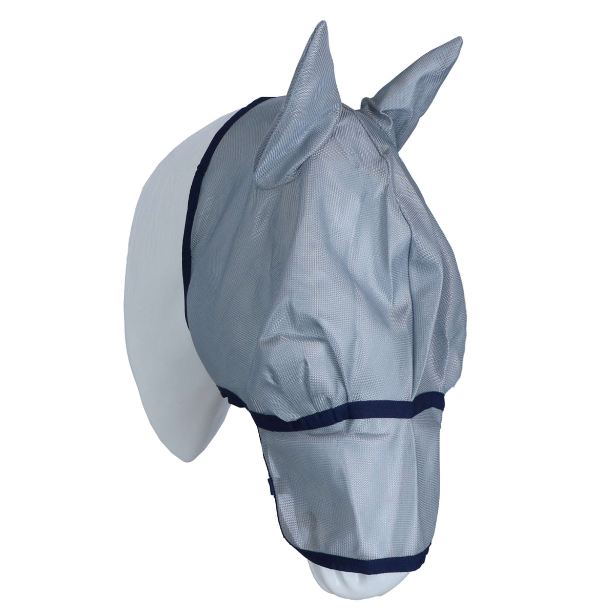 Bucas Buzz-Off Flymask Extended Nose Blue