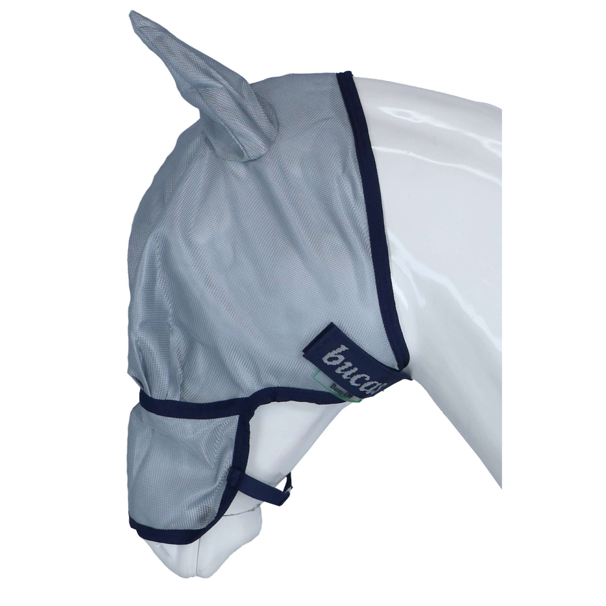 Bucas Buzz-Off Flymask Extended Nose Blue