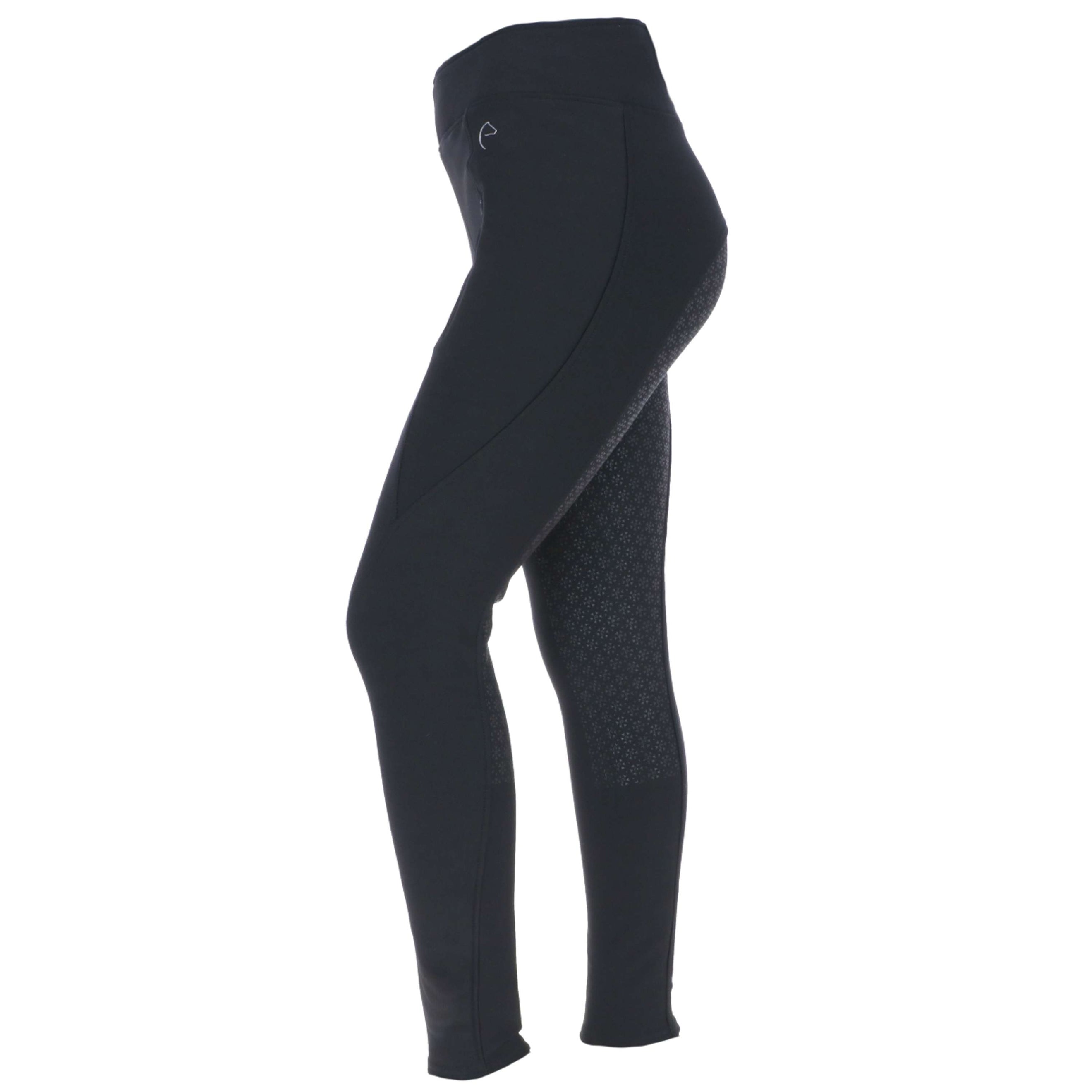 EQUITHÈME Breeches Dolomyt Softshell Silicone Seat Black