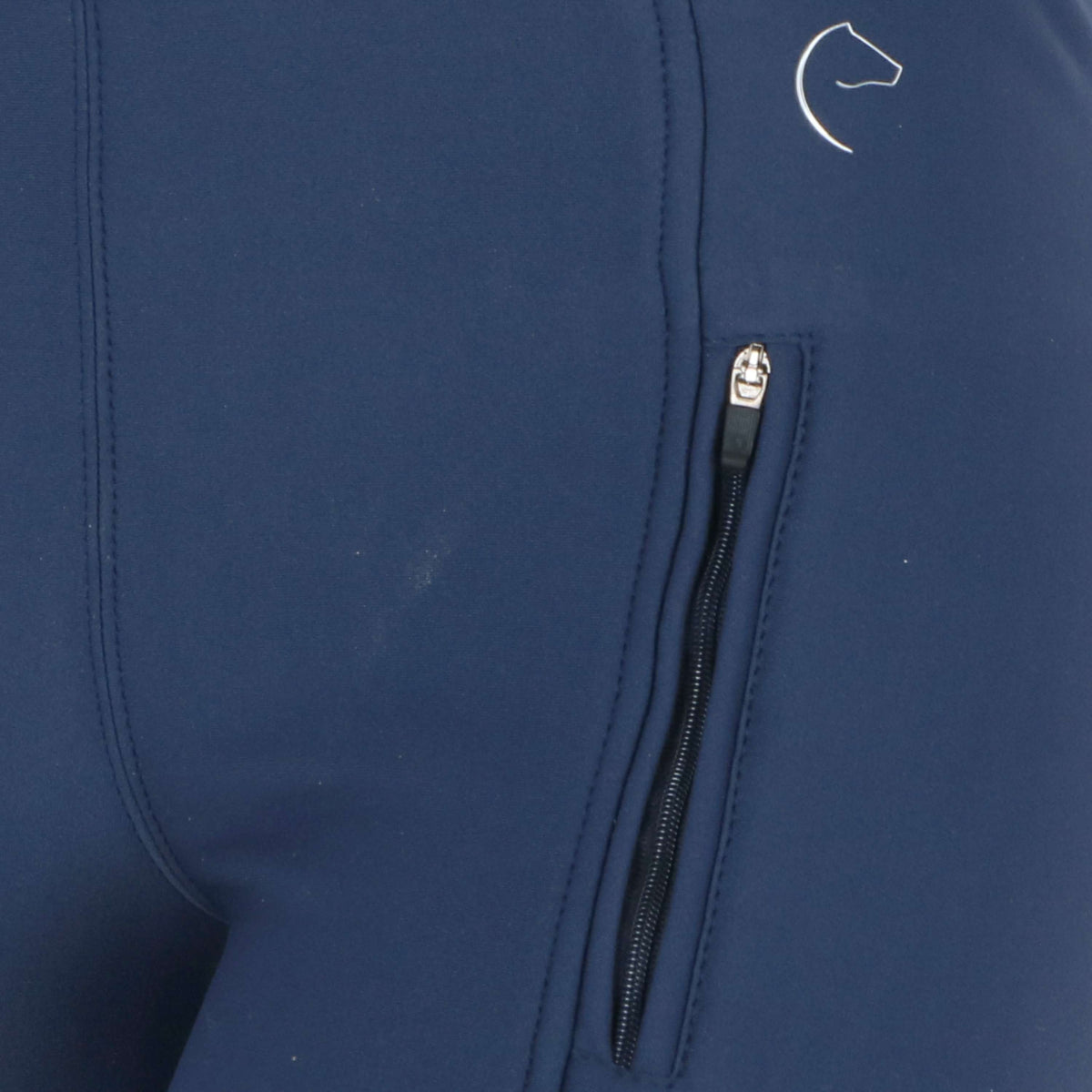 EQUITHÈME Breeches Dolomyt Softshell Silicone Seat Darkblue