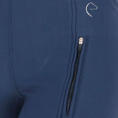 EQUITHÈME Breeches Dolomyt Softshell Silicone Seat Darkblue