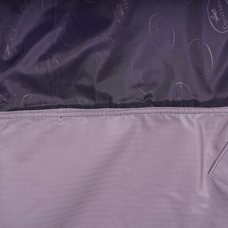 EQUITHÈME Turnout Rug Tyrex Combo 600D 350g Navy/Grey Dots
