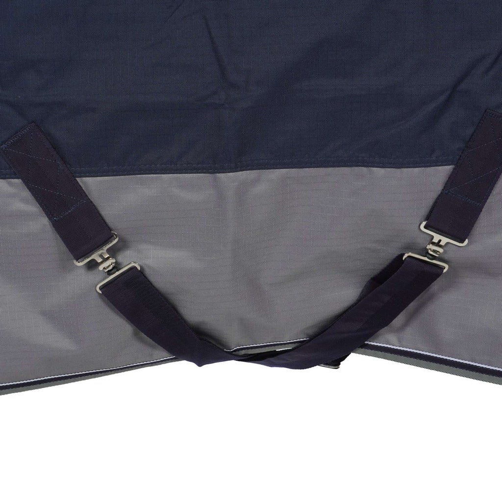 EQUITHÈME Turnout Rug Tyrex 600D 0g Navy/Grey Dots