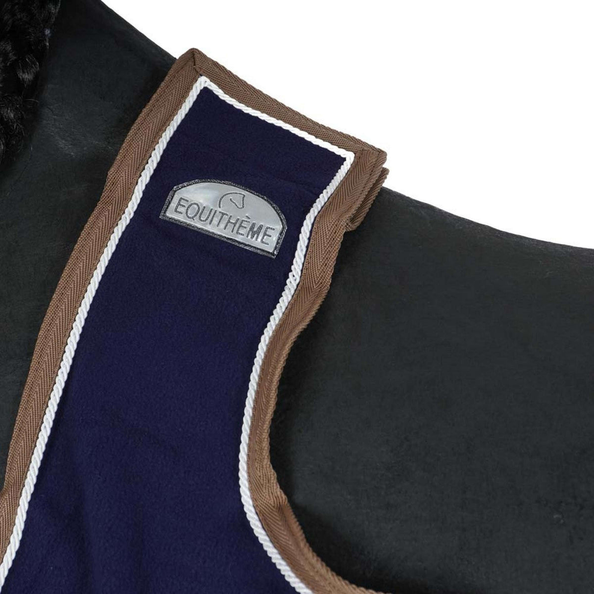 EQUITHÈME Exercise Rug Polyfun Navy