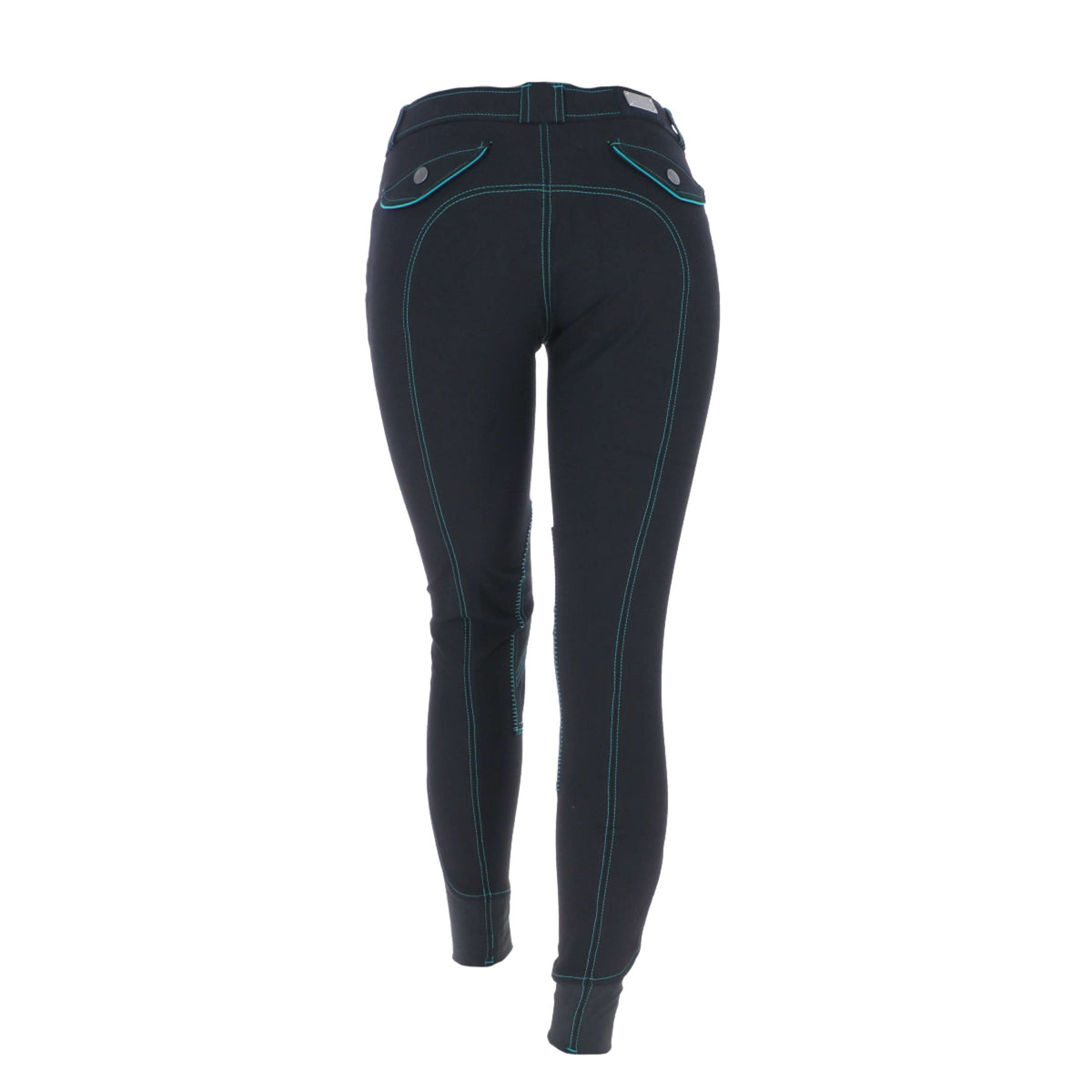 EQUITHÈME Breeches Verona Black / Turquoise