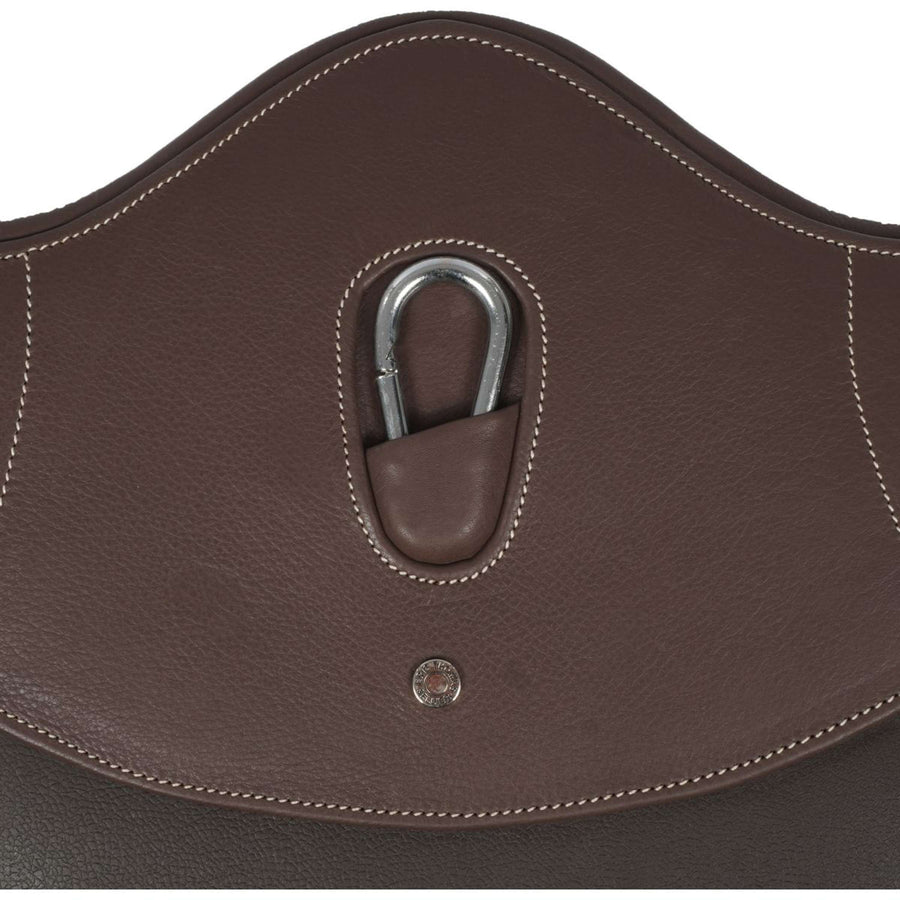 Eric Thomas Girth Fitter with Belly Flap Short Havana