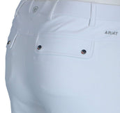 Ariat Breeches Tri Factor Grip Knee Patch Mens White