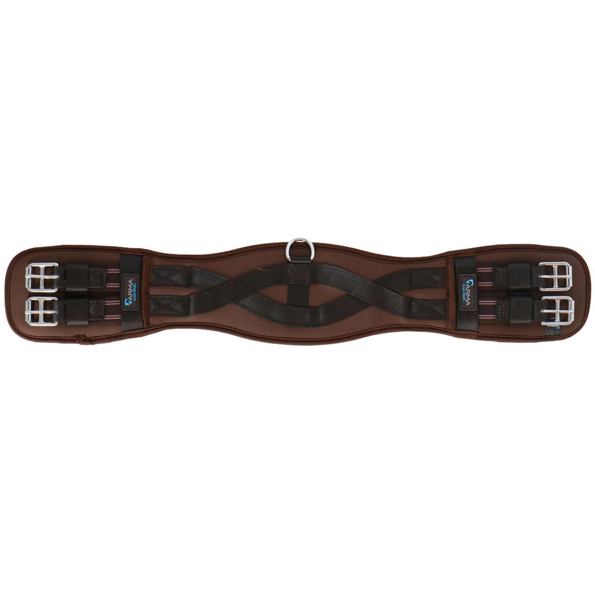 Shires Dressage Girth Memory Foam Brown