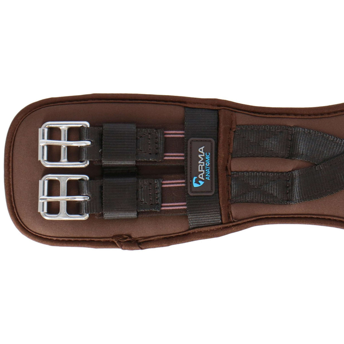 Shires Dressage Girth Memory Foam Brown