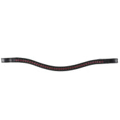 Aviemore by Shires Browband Diamante Large Black/Pink