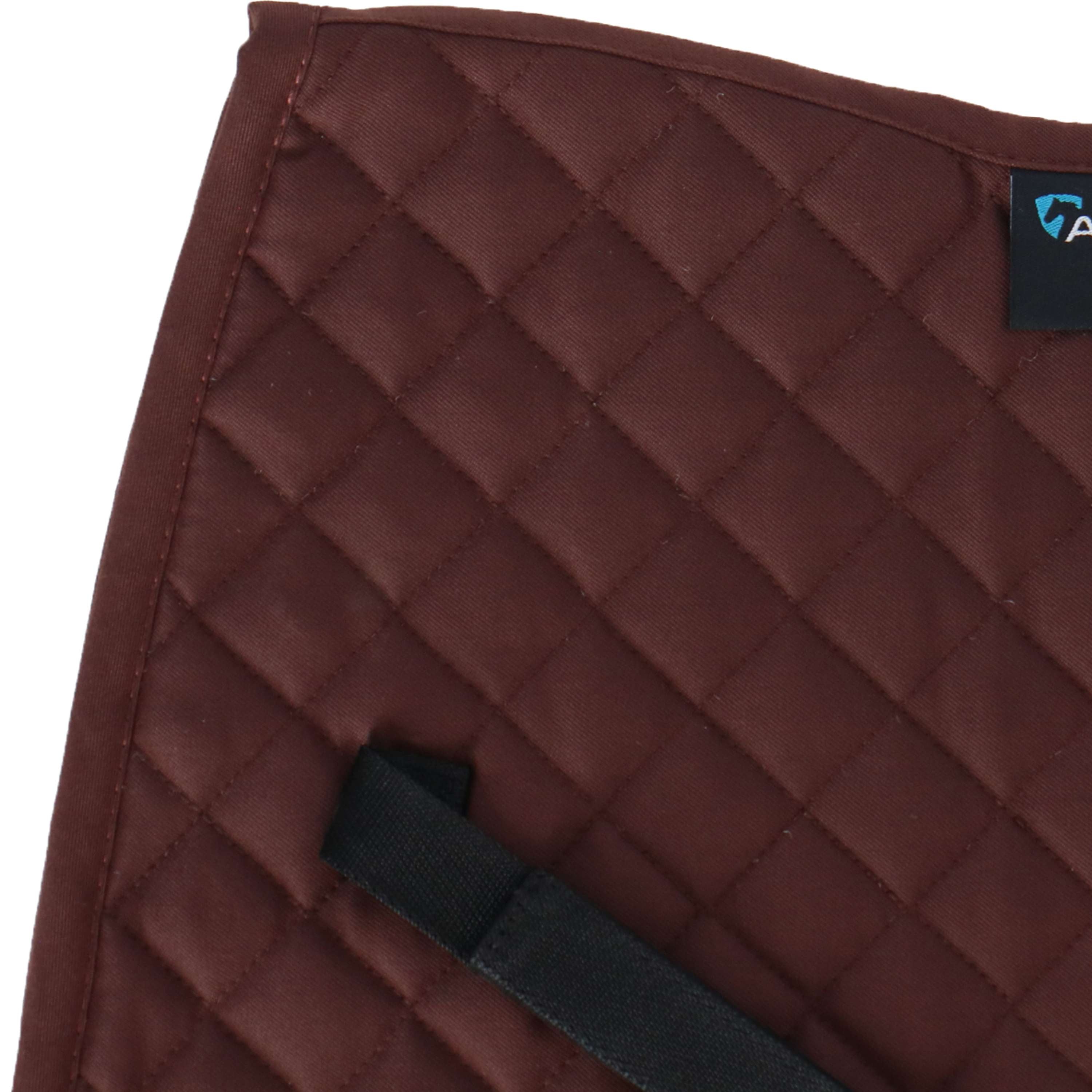 Performance by Shires Saddlepad Lite Saddle Shaped Brown